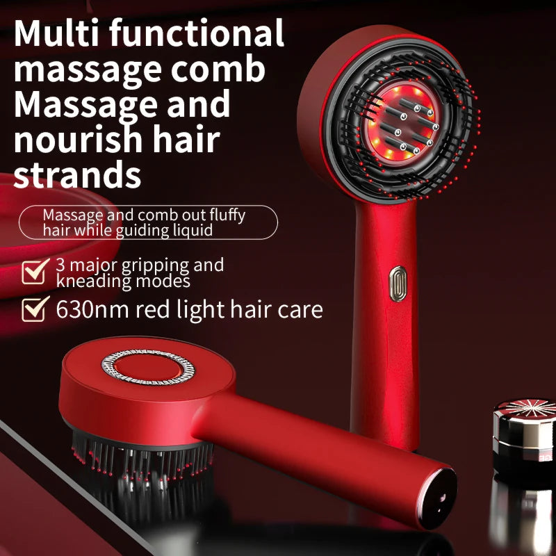 Electric Scalp Massager with Nourishing Oil Infusion