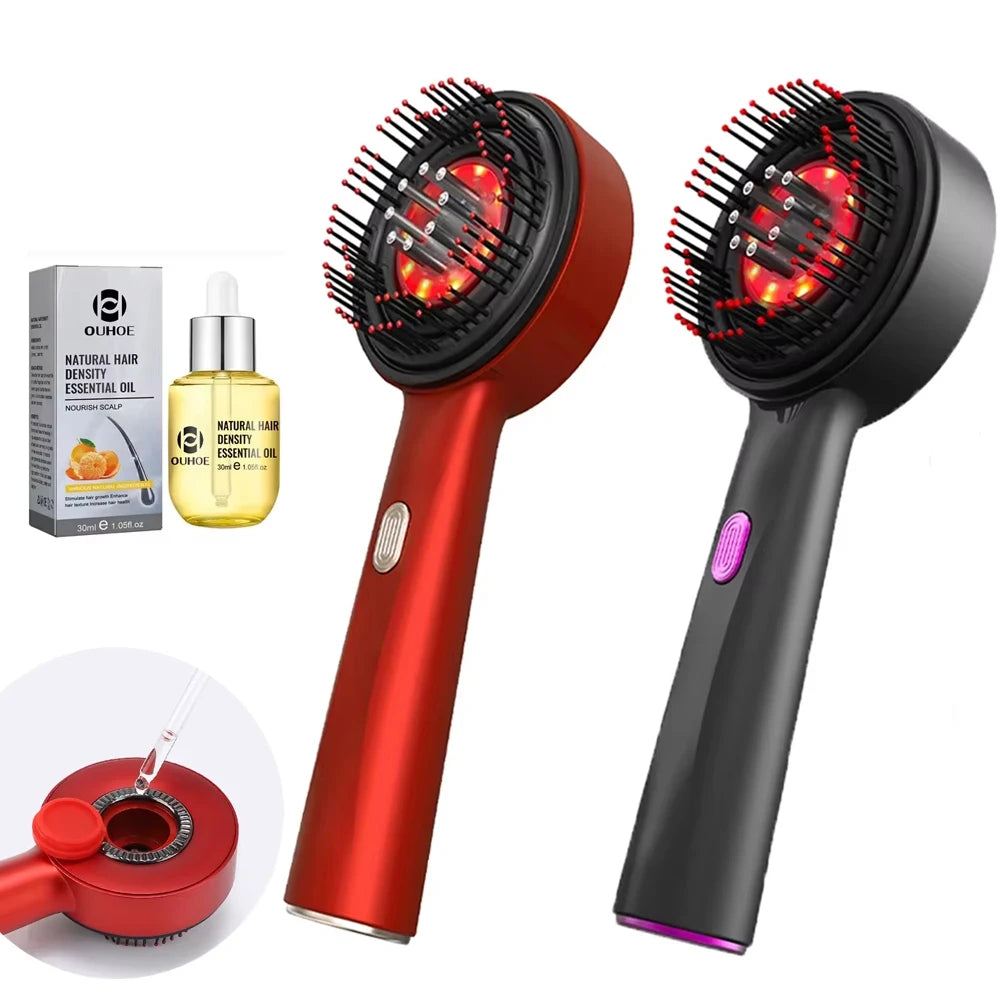 Electric Scalp Massager with Nourishing Oil Infusion